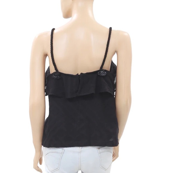 Leo & Sage Ruffle Rope-Strap Top size XS - Picture 2 of 5